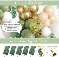 Sage Green Baby Shower Decorations, Gender Neutral