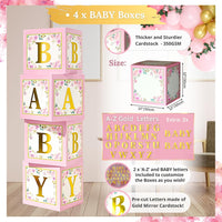 338 PC Baby in Bloom Baby Shower Decorations for Girl.